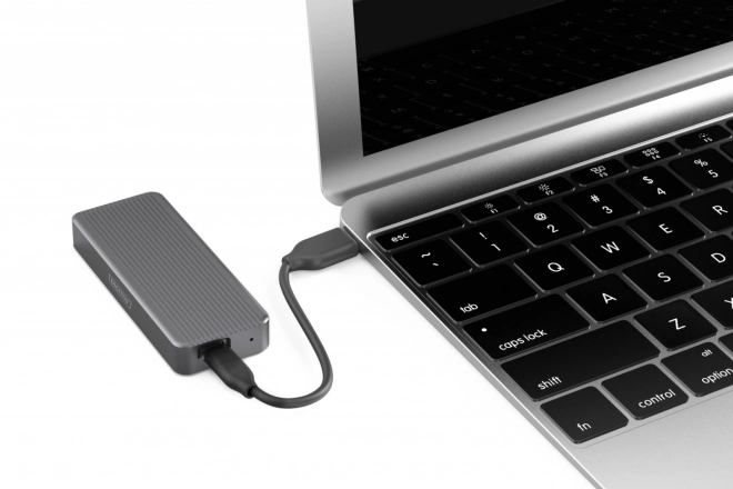Externá SSD hliníková skrinka USB 3.2 Typ C 20 Gbps