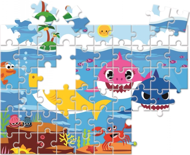 Krásna podmorská scéna BABY SHARK