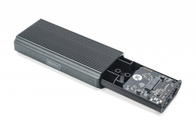 Alumíniové puzdro USB 4.0 Typ C na SSD disk M.2 NVMe 40 Gbps bez použití náradia