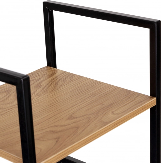 Odolná kombinácia kovu a MDF s drevodekorom