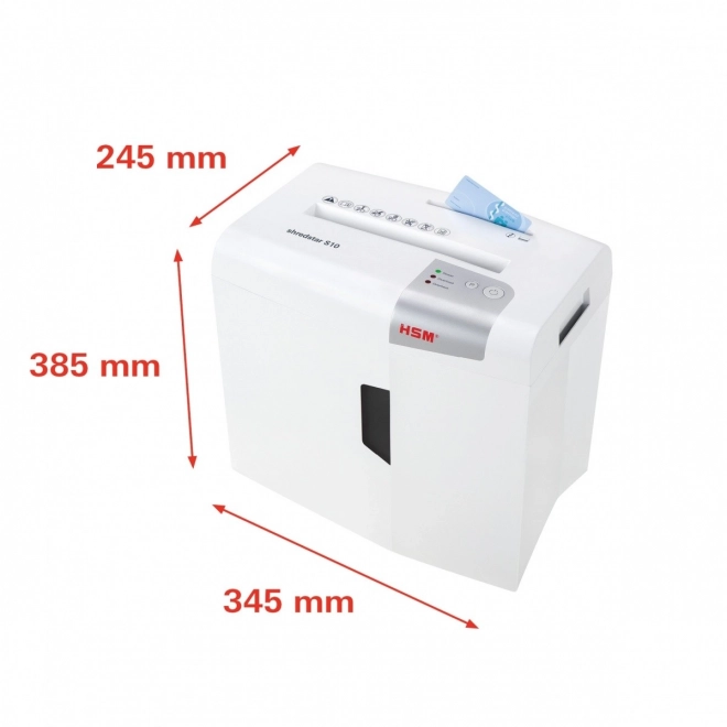 Skartovačka dokumentov HSM shredstar S10