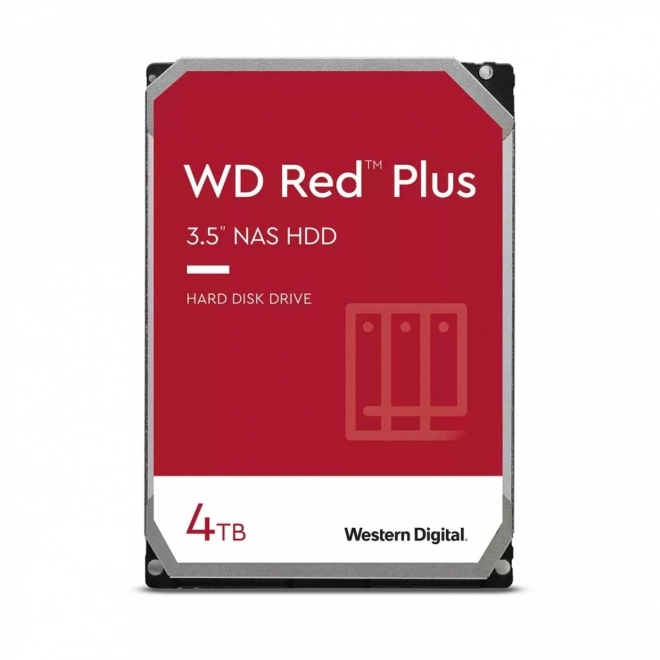 Pevný disk WD Red Plus 4TB pre NAS