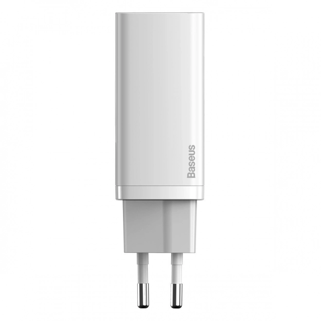 Rýchla cestovná nabíjačka Baseus GaN2 Lite USB C 65W EU (biela)