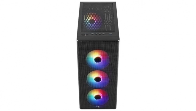Obudowa Designer čierna Mid Tower RGB