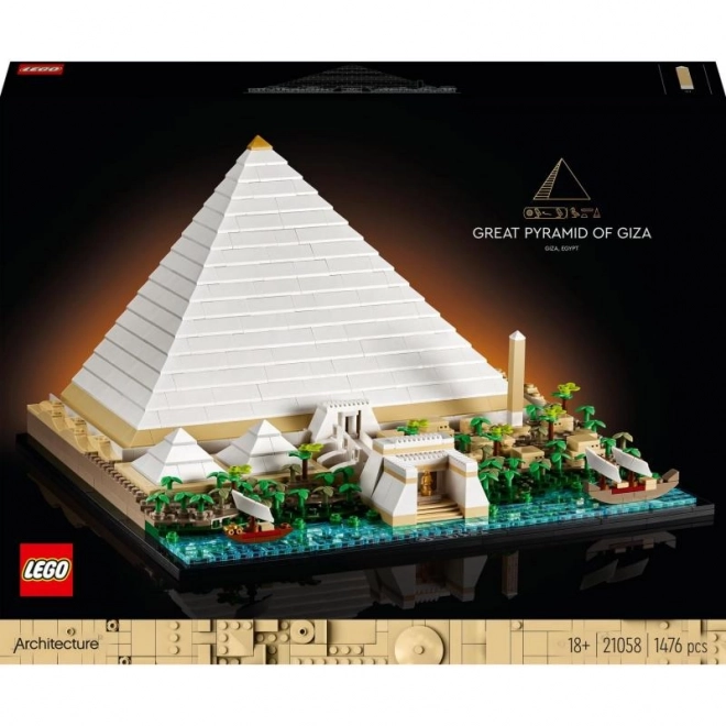 LEGO Architecture 21058 Veľká pyramída v Gíze