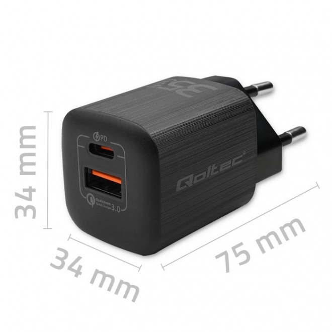 Nabíjačka GaN ULTRA 35W s USB Typ C a USB