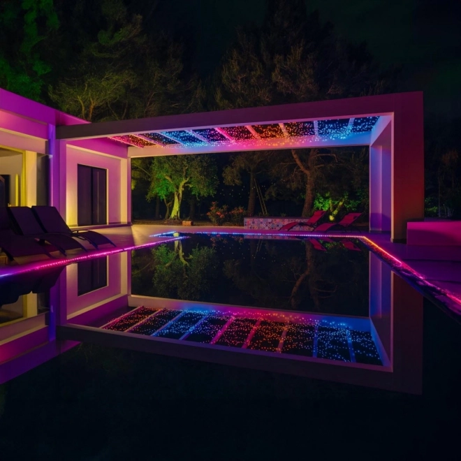 Inteligentné vianočné svetlá Twinkly Strings 250 LED RGB+W, 20m reťaz