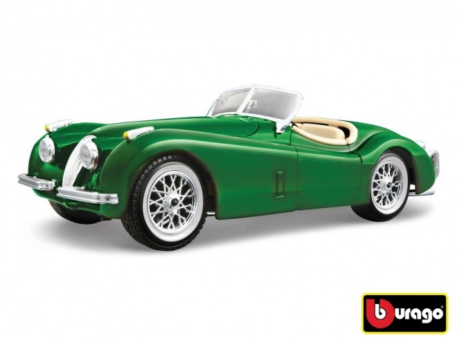 Bburago 1:24 Jaguar XK 120 Roadster (1951) zelený 18-22018