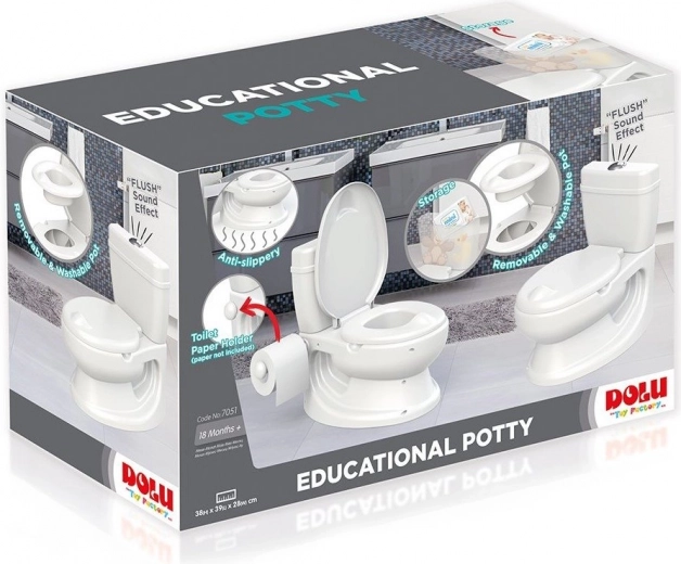 Realistický zážitok so zvukom spláchnutia