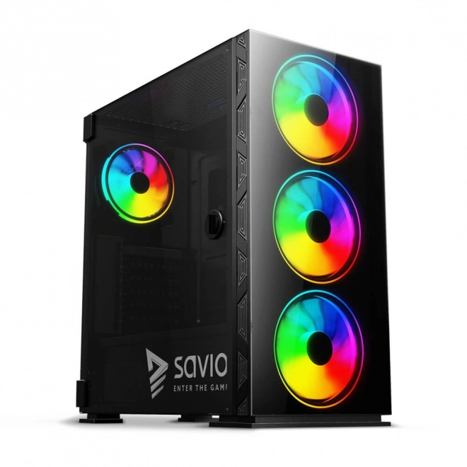 Pc skriňa Savio Prime X1 ARGB