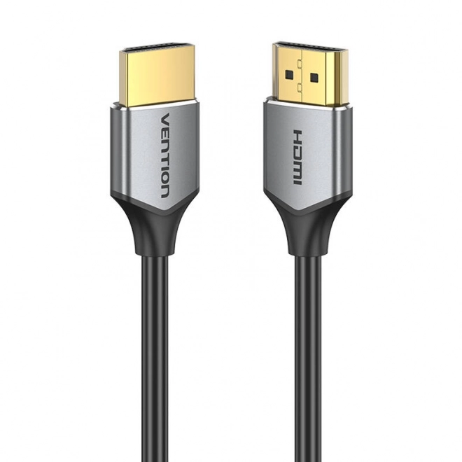 Ultra tenký kábel HDMI Vention 1.5m 4K 60Hz sivý