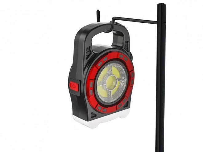 Prenosná solárna LED lampa s powerbankou