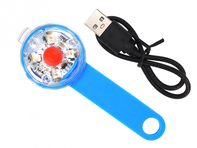 Svietiaca LED lampa na obojok pre psa a mačku USB