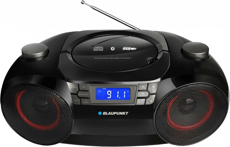 Boombox s Bluetooth a USB prehrávačom