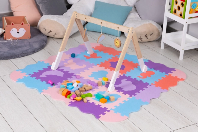 Vzdelávacia penová puzzle podložka pre deti