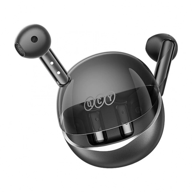 Bezdrôtové slúchadlá QCY AilyBuds Clear – Silver