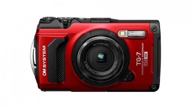 Červený fotoaparát TG-7
