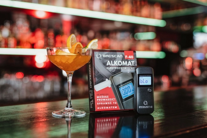 Elektrochemický alkohol tester BACscan F-40