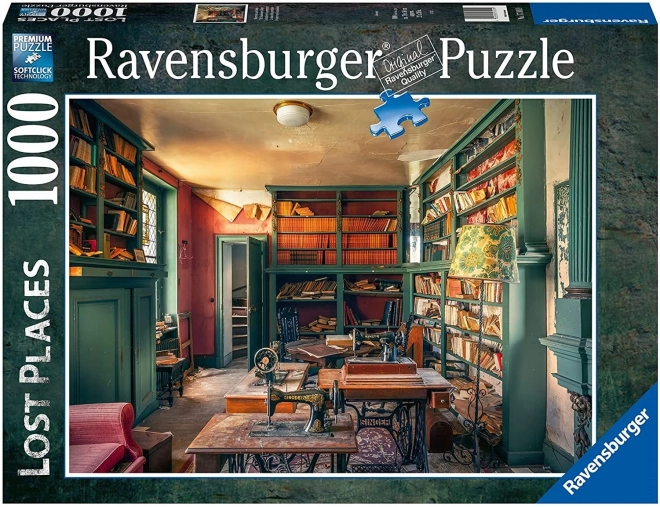 Ravensburger Puzzle Záhadná hradná knižnica 1000 dielikov