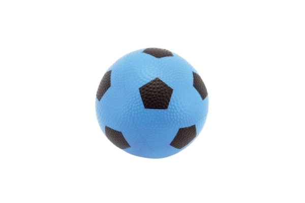 Futbalová lopta z gumy 12 cm mix farieb v sieťke