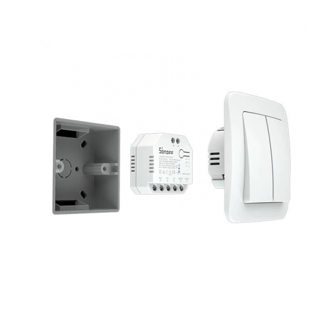 Inteligentný vypínač WiFi Sonoff Dual R3