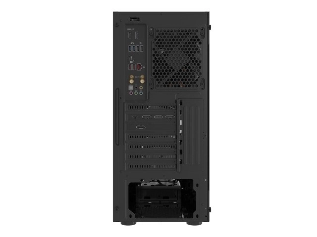Herná skriňa Fury Shobo SH4F Midi Tower s oknom Čierna