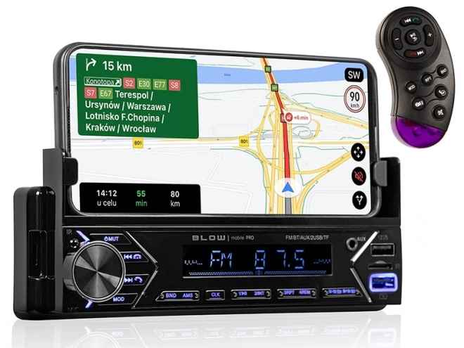 Autorádio s držiakom BLOW Mobile Pro