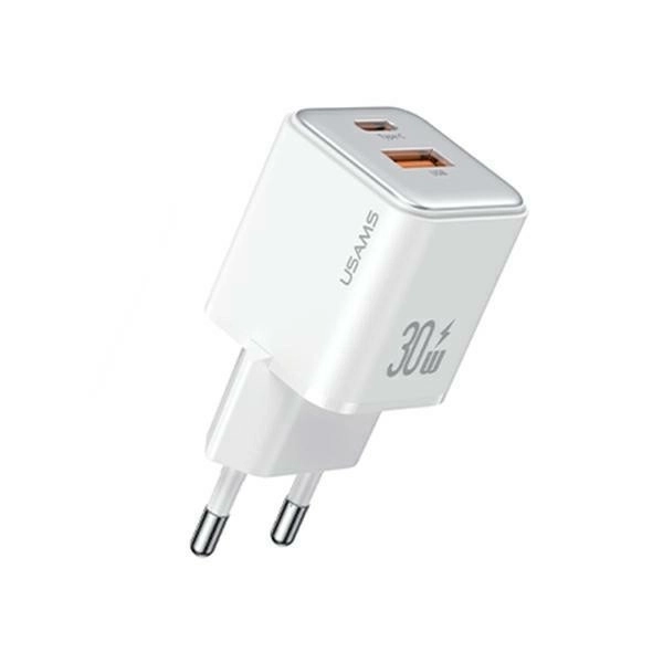 Sieťová nabíjačka USB-C+USB-A PD 3.0 30W rýchle nabíjanie