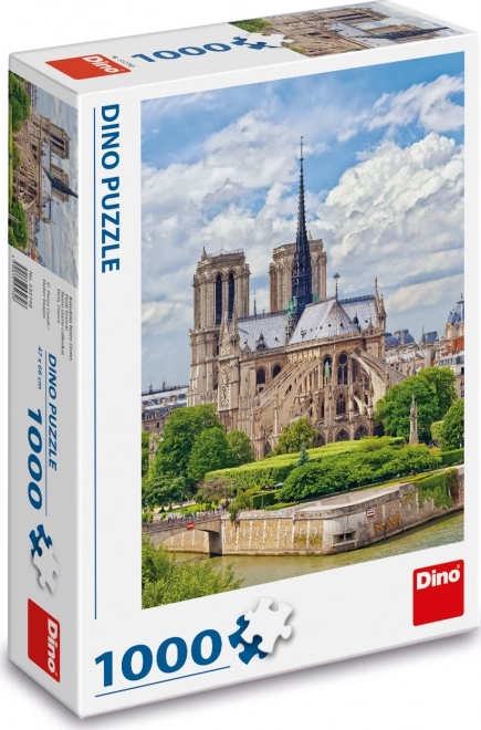 Puzzle Katedrála Notre-Dame Francúzsko 1000 dielikov