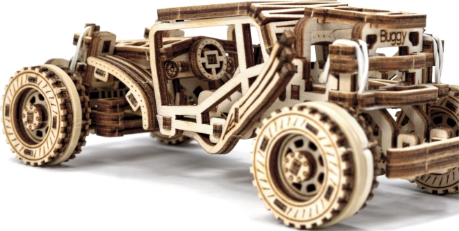 Drevené 3D Puzzle Automobil Buggy