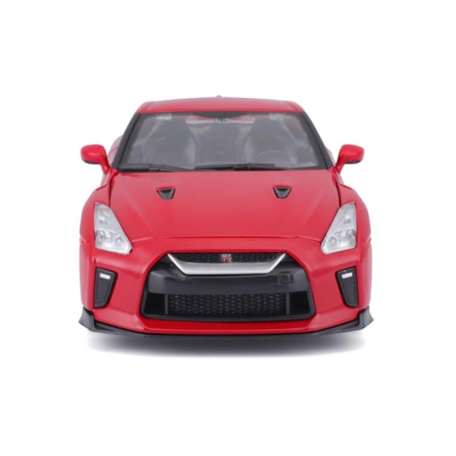 Bburago 1:24 Nissan GT-R Metallic 18-21082 – Červená