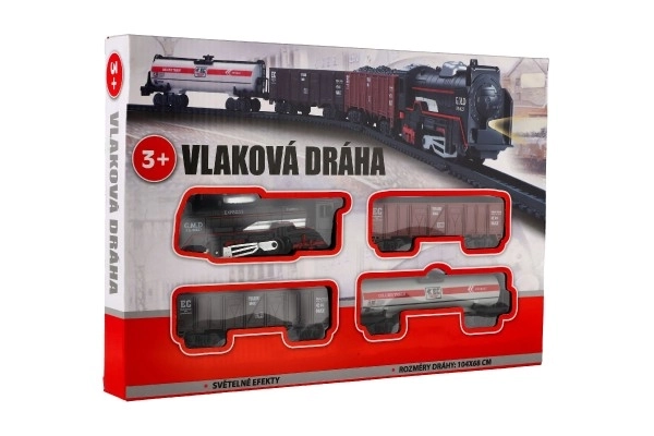 Vlaková dráha s efektmi