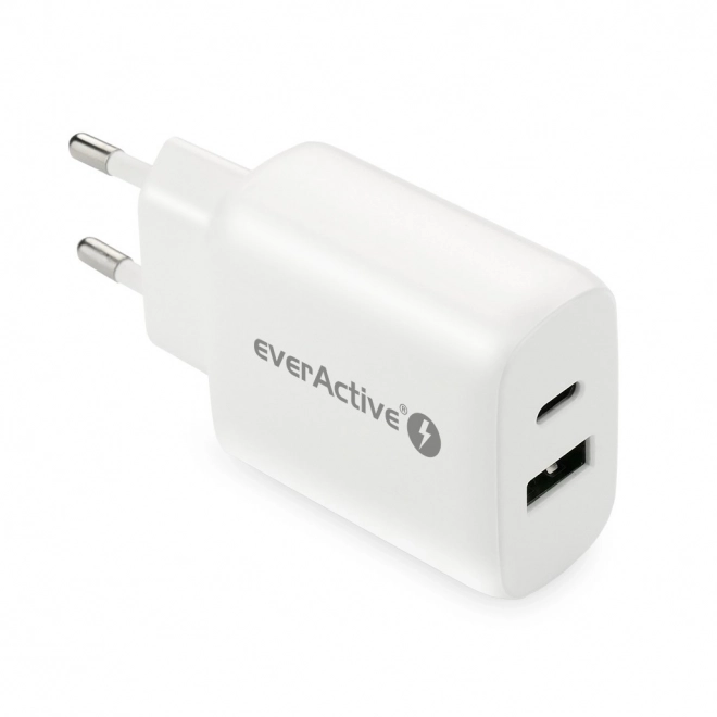 USB/USB-C QC3.0 nabíjačka 25W biela