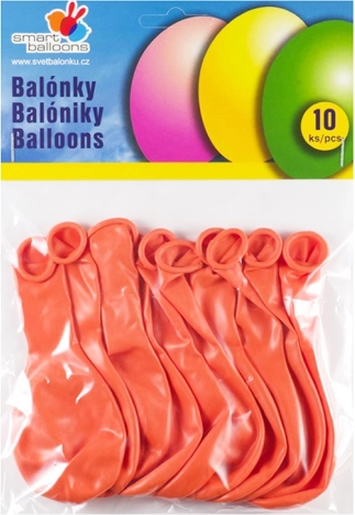 Oranžové nafukovacie balóniky