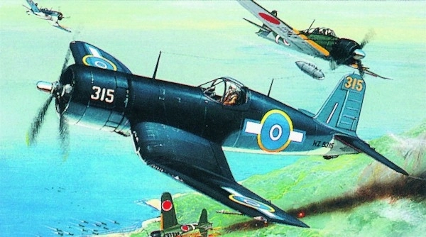 Model lietadla F4U-1 Corsair