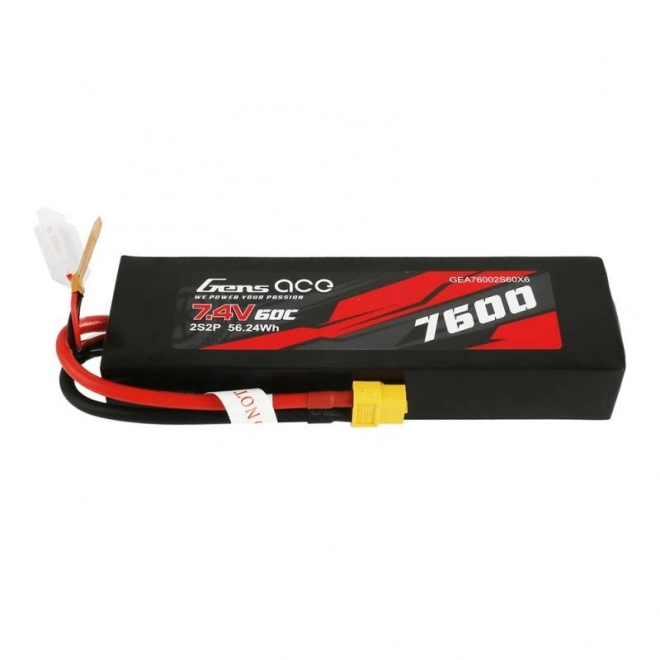 Gens Ace Akumulátor 7600mAh 7.4V 60C s konektorom XT60