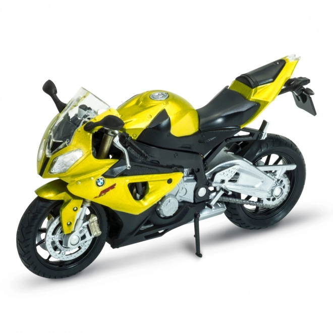 Motorka BMW S1000RR 1:18 zlatá