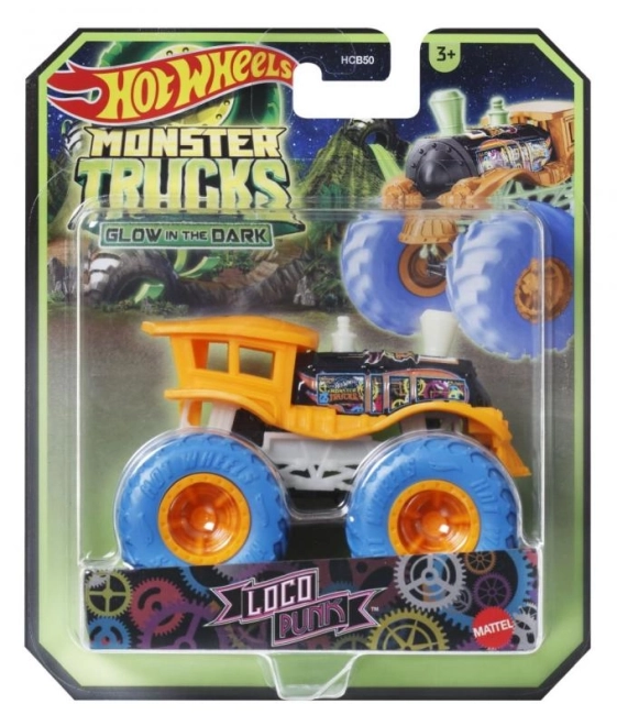 Hot Wheels Monster Trucks Svietiace v Tme