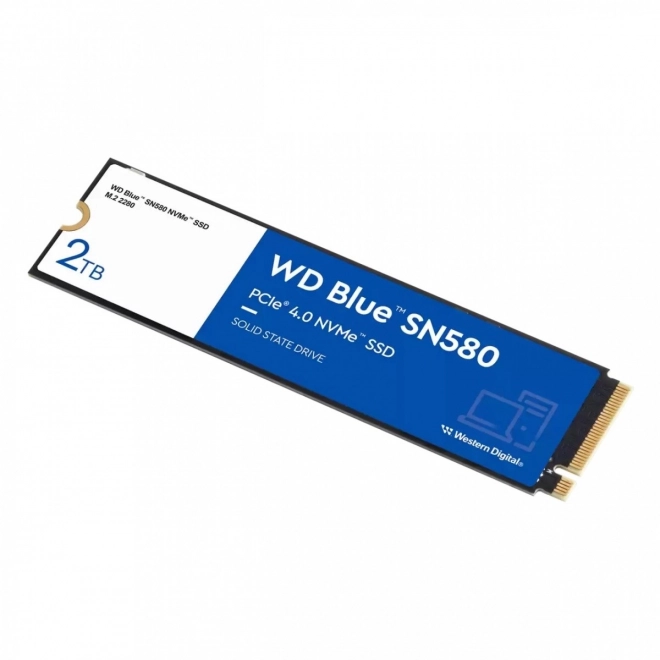 SSD disk WD Blue 2TB SN580 NVMe M.2 PCIe Gen4