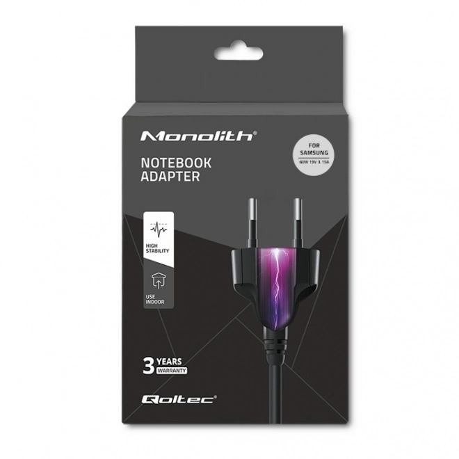 Dedikovaný napájací adaptér Samsung 60W
