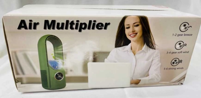 Stĺpový ventilátor bez lopatiek s tichým režimom a zvlhčovaním vzduchu