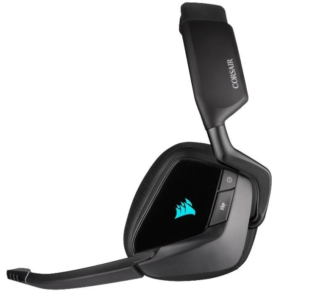 Bezdrôtové slúchadlá Void RGB Elite v uhlíkovej farbe