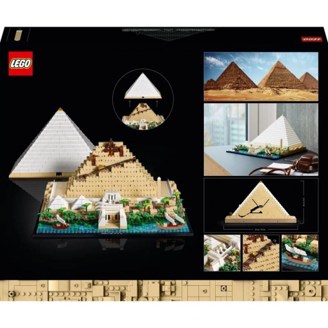 LEGO Architecture 21058 Veľká pyramída v Gíze