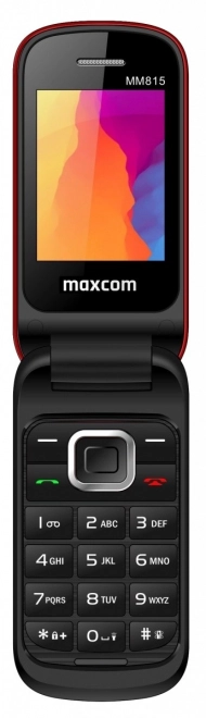 Červený dualSIM Telefón