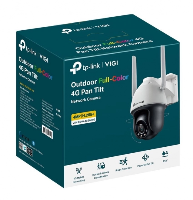 Kamera Vigi C540-4G s 4MP Full-Color otáčaním a nakláňaním
