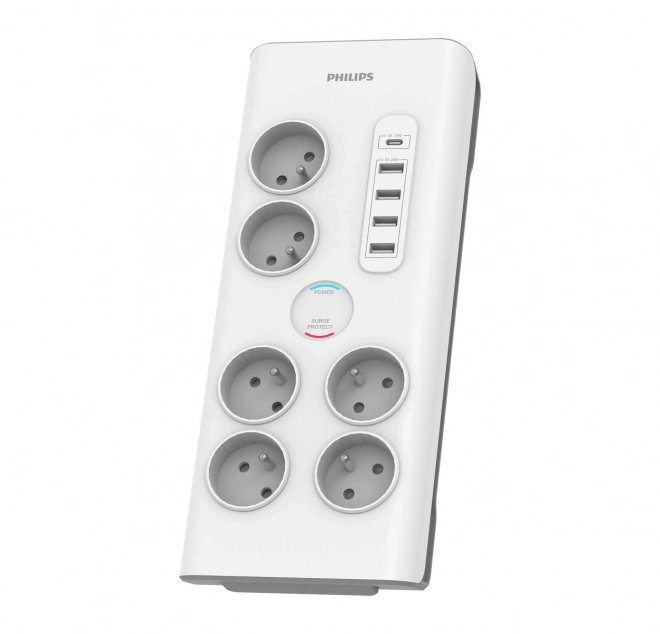 Ochranná napäťová lišta s USB nabíjaním
