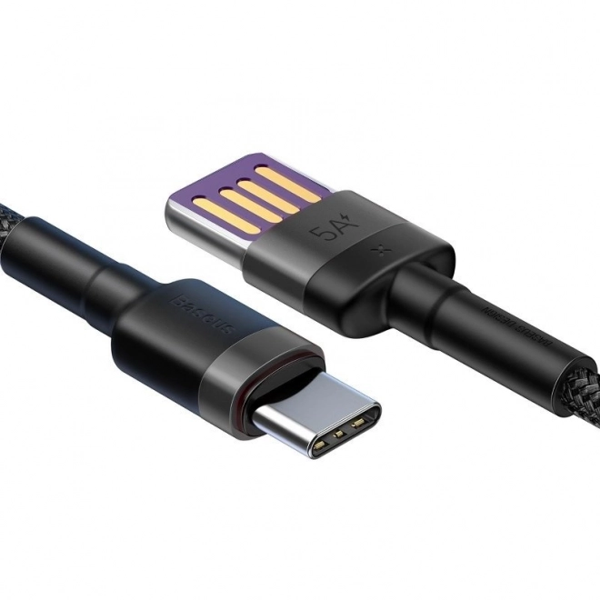 Baseus Cafule USB-C kábel Huawei SuperCharge, QC 3.0, 5A 1m