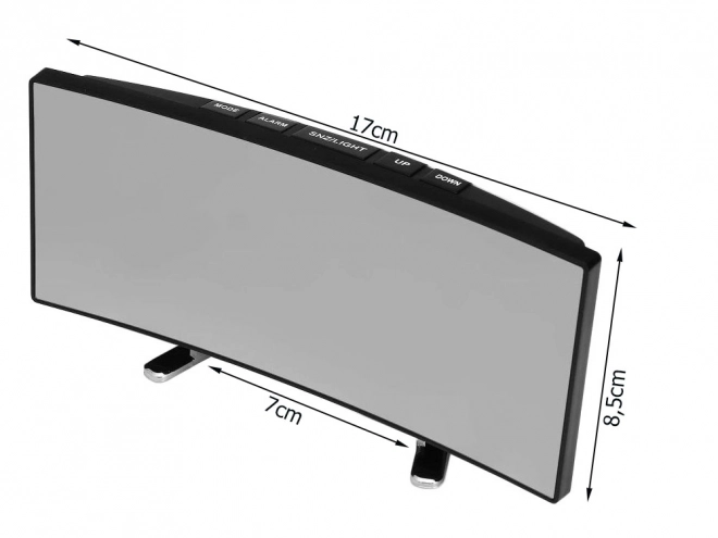 Digitálny elektronický budík Led teplomer