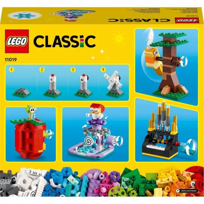 Kocky LEGO Classic 11019 a ich vlastnosti