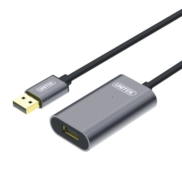 Predlžovací USB kábel 2.0 5m s AM-AF zosilňovačom